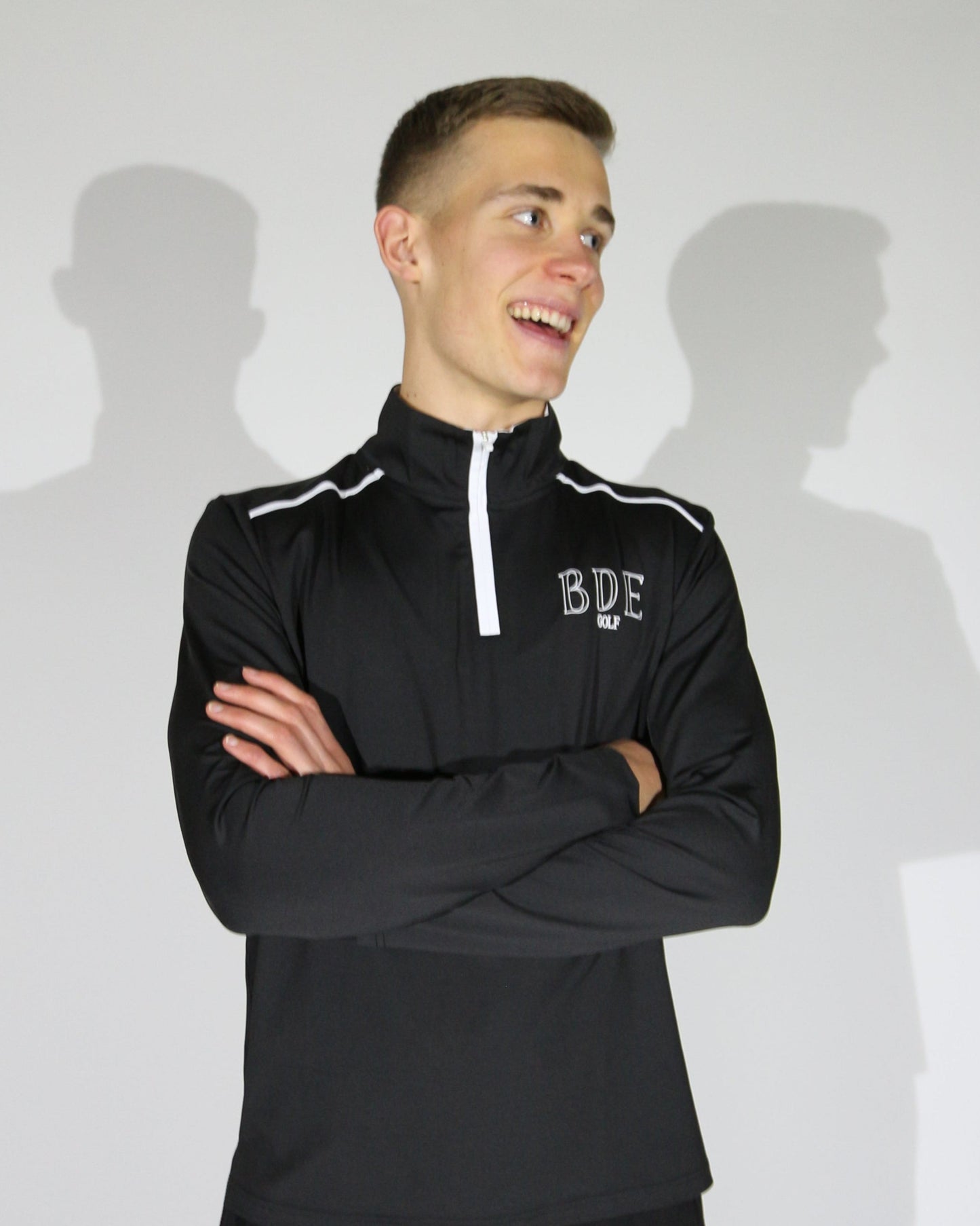 Svört BDE Golf peysa